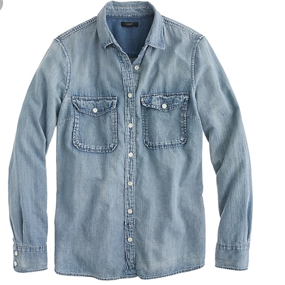 Jcrew Chambray Shirt